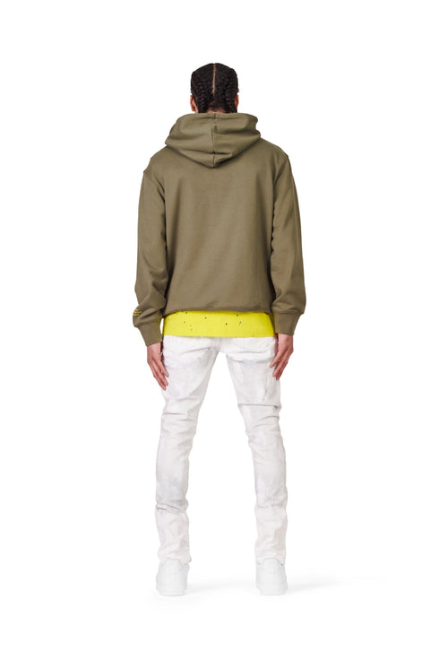 PURPLE BRAND FRENCH TERRY STENCIL HOODIE Mens Apparel - MENS