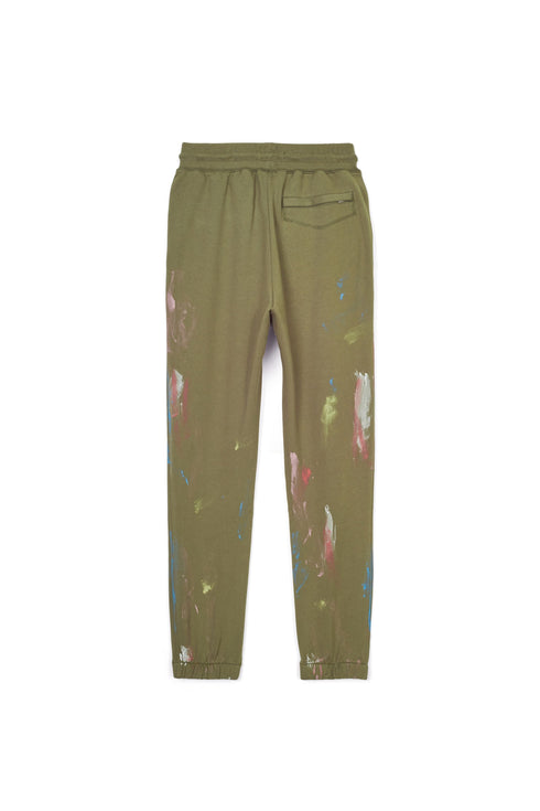PURPLE BRAND FRENCH TERRY STENCIL JOGGERS Mens Apparel -