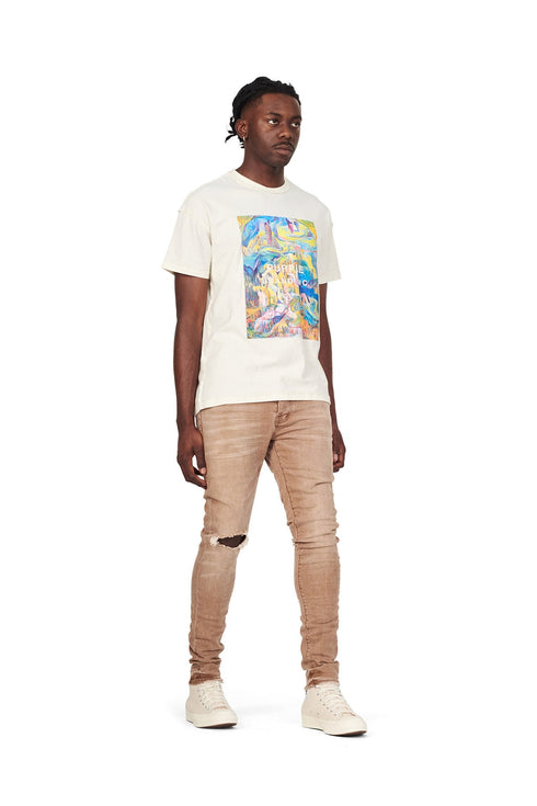 PURPLE BRAND HEAVEN AND HELL - S/S TEE Mens Apparel - MENS