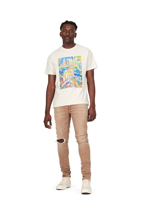 PURPLE BRAND HEAVEN AND HELL - S/S TEE Mens Apparel - MENS