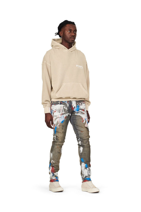 PURPLE BRAND IN THE SKY HOODIE Mens Apparel - MENS APPAREL