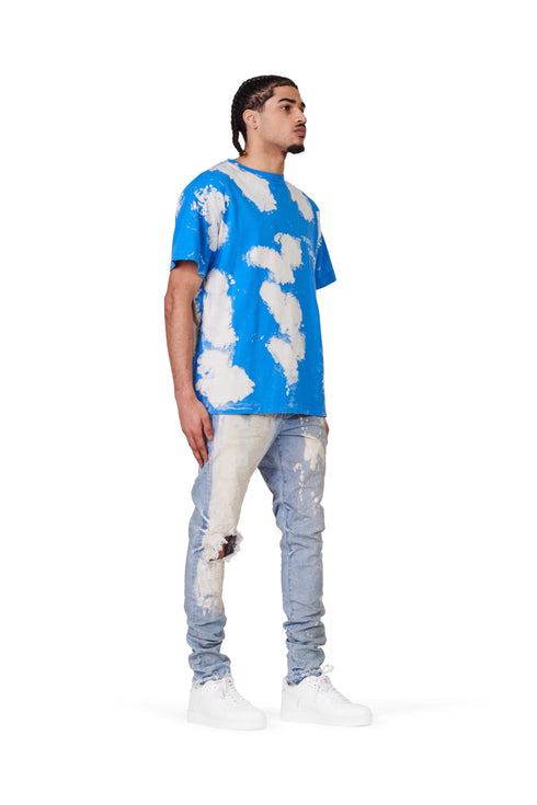 Purple brand indigo big bleach blowout - MENS APPAREL