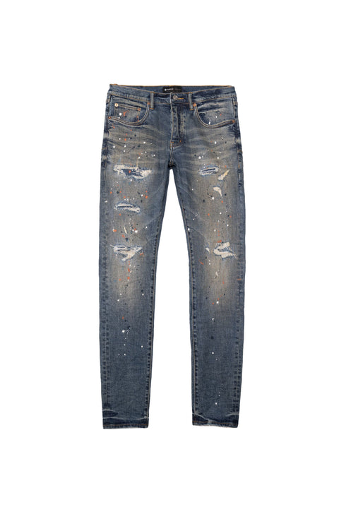 PURPLE BRAND INDIGO PAINT REPAIR Mens Apparel - MENS APPAREL
