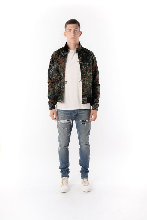 PURPLE BRAND INDIGO REFLECTIVE REPAIR Mens Apparel - MENS