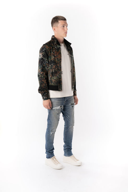 PURPLE BRAND INDIGO REFLECTIVE REPAIR Mens Apparel - MENS