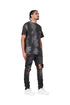 PURPLE BRAND JERSEY BLACK BLEACHED S/S Mens Apparel - Mens