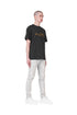 PURPLE BRAND JERSEY BLACK DIECUT LEOPARD S/S Mens Apparel -