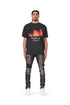 PURPLE BRAND JERSEY BLACK SEASONS S/S Mens Apparel - Mens