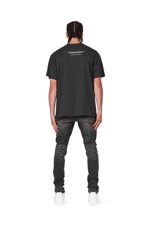 PURPLE BRAND JERSEY BLACK SEASONS S/S Mens Apparel - Mens