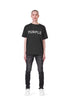 PURPLE BRAND JERSEY BLACK STENCIL LOGO S/S Mens Apparel -