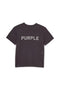 PURPLE BRAND JERSEY BLACK STENCIL LOGO S/S Mens Apparel -