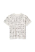 PURPLE BRAND JERSEY ECRU MONOGRAM S/S Mens Apparel - MENS