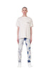PURPLE BRAND JERSEY ECRU MONOGRAM S/S Mens Apparel - MENS