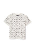 PURPLE BRAND JERSEY ECRU MONOGRAM S/S Mens Apparel - MENS