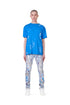 PURPLE BRAND JERSEY ROYAL STENCIL S/S Mens Apparel - Mens