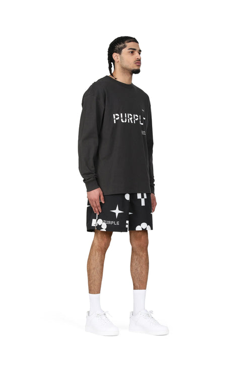 Purple brand jumbo monogram swim shorts - MENS APPAREL