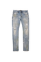 PURPLE BRAND LIGHT BLUE VINTAGE Mens Apparel - MENS APPAREL