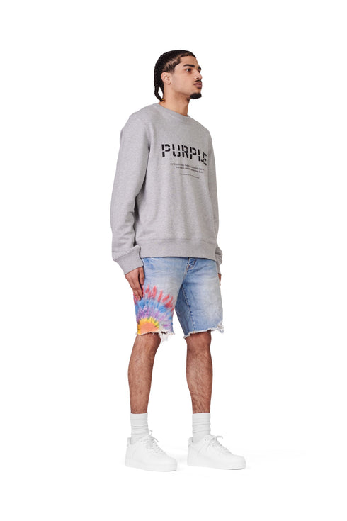 Purple brand multicolor tie die black men’s apparel - Mens
