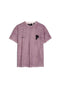 PURPLE BRAND ORCHID SPRAY TEE WITH INNER MONOGRAM Mens