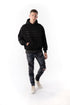 PURPLE BRAND O/S HOODY THORN BLACK Mens Apparel - MENS