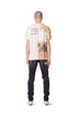 PURPLE BRAND P001 BANDANA PRINT PATCH - BLACK Mens Appaprel