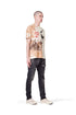 PURPLE BRAND P001 BANDANA PRINT PATCH - BLACK Mens Appaprel