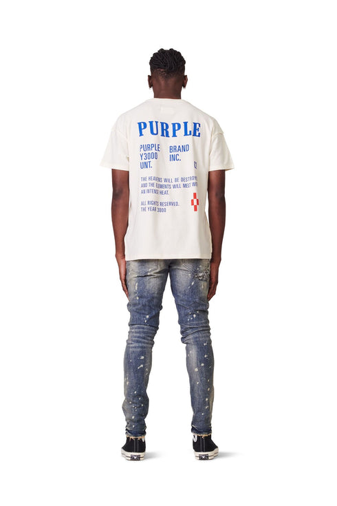 PURPLE BRAND P001 BANDANA PRINT PATCH Mens Apparel - MENS