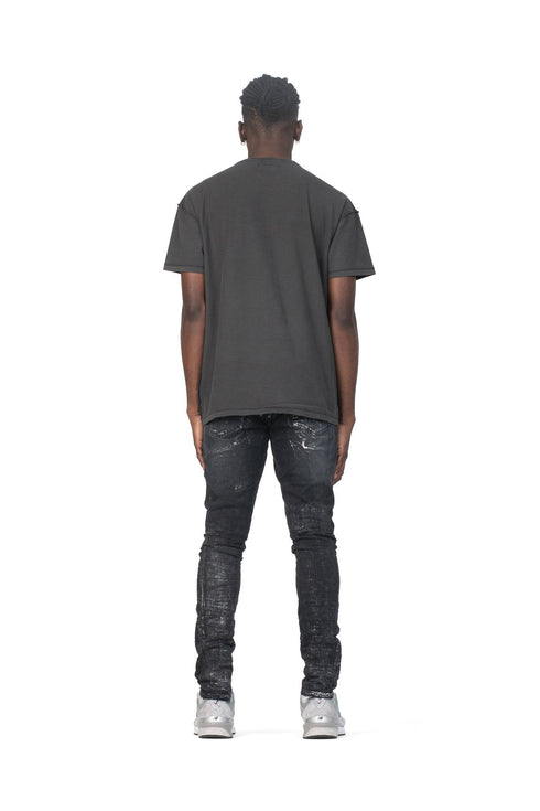 PURPLE BRAND P001-BWS BLACK WASH METALLIC Mens Apparel -