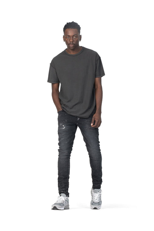 PURPLE BRAND P001-BWS BLACK WASH METALLIC Mens Apparel -