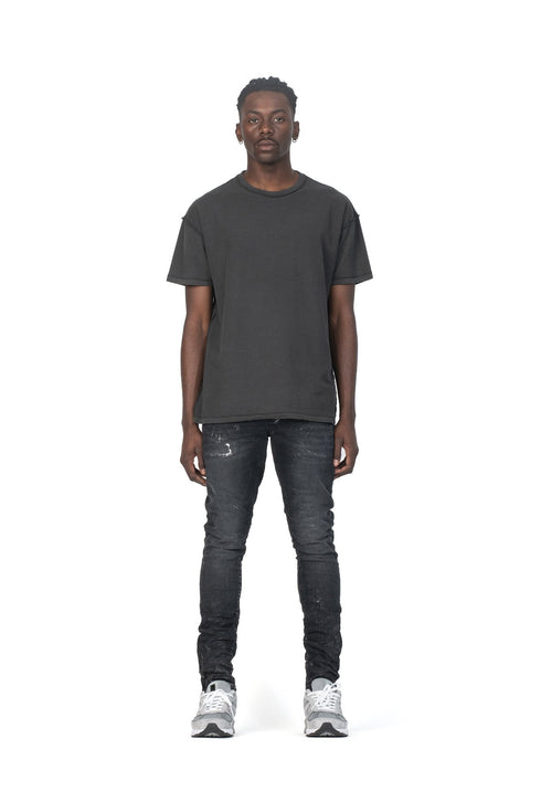 PURPLE BRAND P001-BWS BLACK WASH METALLIC Mens Apparel -