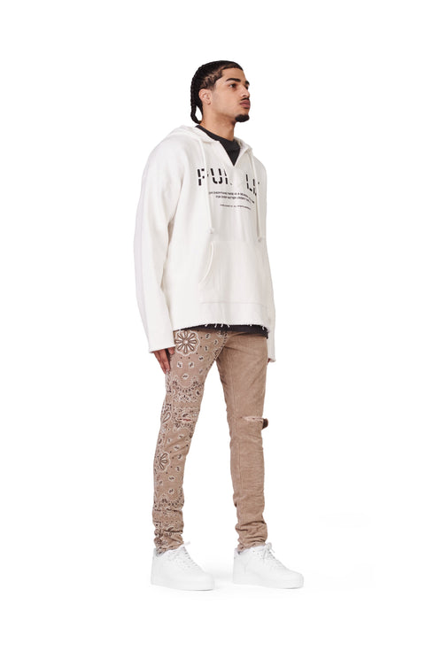 PURPLE BRAND P001 CORDUROY BANDANA PRINT Mens Apparel - Mens