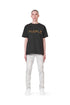 PURPLE BRAND P001 CREAM SPRAYED REFLECTIVE Mens Apparel -