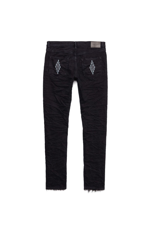 PURPLE BRAND P001 DIAMOND KNEE EMBROIDERY Mens Apparel -