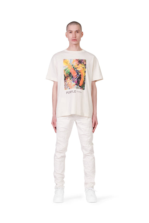 PURPLE BRAND P001 GREY FOUR POCKET DESTROY Mens Apparel -