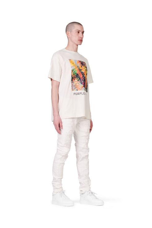 PURPLE BRAND P001 GREY FOUR POCKET DESTROY Mens Apparel -