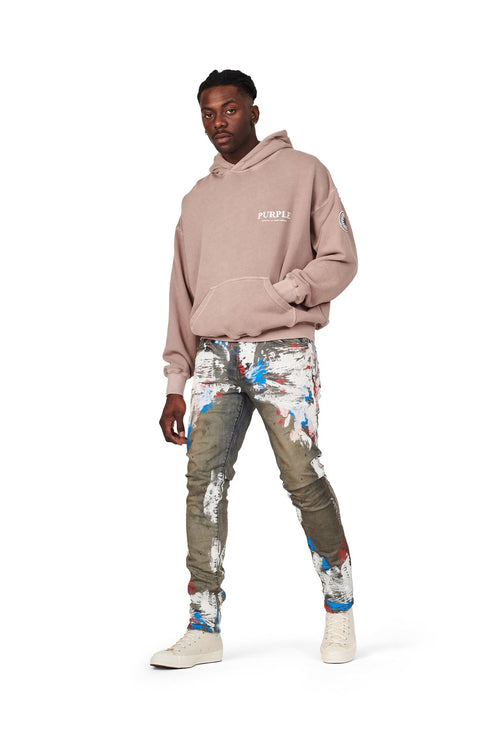 PURPLE BRAND P001-IHC SLIM FIT JEANS - LOW RISE Mens Apparel