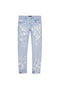 PURPLE BRAND P001 LIGHT INDIGO JACQUARD MONOGRAM Mens