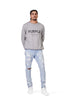 PURPLE BRAND P001 LIGHT INDIGO JACQUARD MONOGRAM Mens