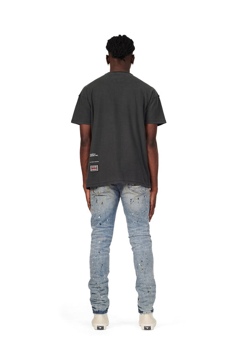 PURPLE BRAND P001-LPR LIGHT INDIGO PAINT REPAIR Mens Apparel
