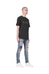 PURPLE BRAND P001 MID INDIGO ANIMAL REPAIR Mens Apparel -