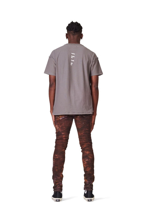 PURPLE BRAND P001 RUSTED MULTI COLOR WHITE Mens Apparel -