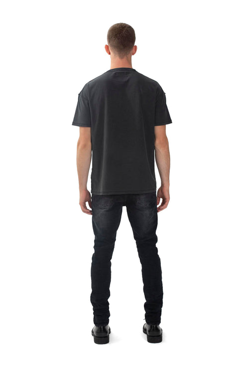 PURPLE BRAND P001 SLIM FIT JEANS - LOW RISE Mens Apparel -