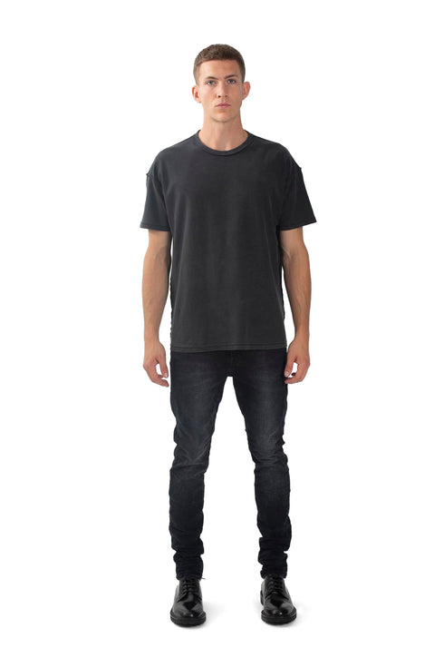 PURPLE BRAND P001 SLIM FIT JEANS - LOW RISE Mens Apparel -