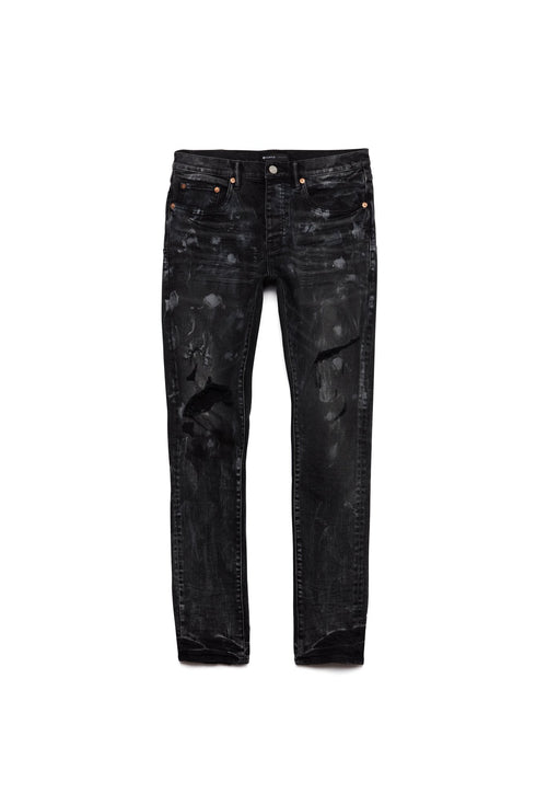 PURPLE BRAND P001 SUPER FADE BLACK WEFT REPAIR Mens Apparel