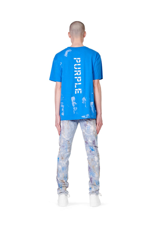 PURPLE BRAND P001 SUPER HEAVY MONOGRAM Mens Apparel - MENS