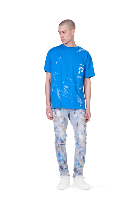 PURPLE BRAND P001 SUPER HEAVY MONOGRAM Mens Apparel - MENS