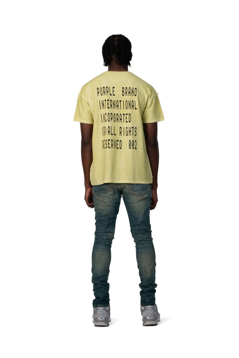 PURPLE BRAND P001 TINTED INDIGO BLOWOUT Mens Apparel - MENS