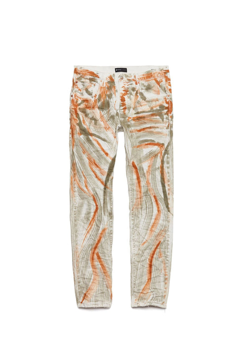 PURPLE BRAND P001 WHITE BRUSH STROKE Mens Apparel - MENS