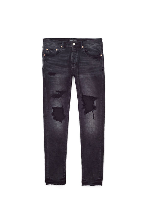 PURPLE BRAND P001 WORN BLACK DISTRESS Mens Apparel - MENS