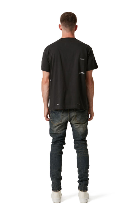 PURPLE BRAND P002 DISTRESSED INDIGO BLOWOUT Mens Apparel -